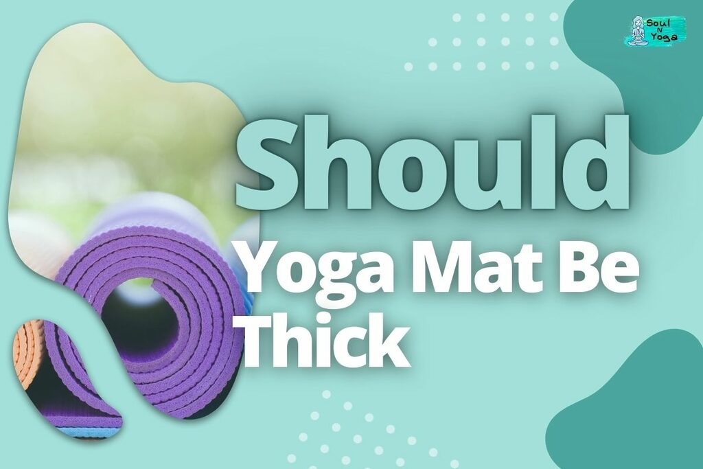 a thick purple yoga mat