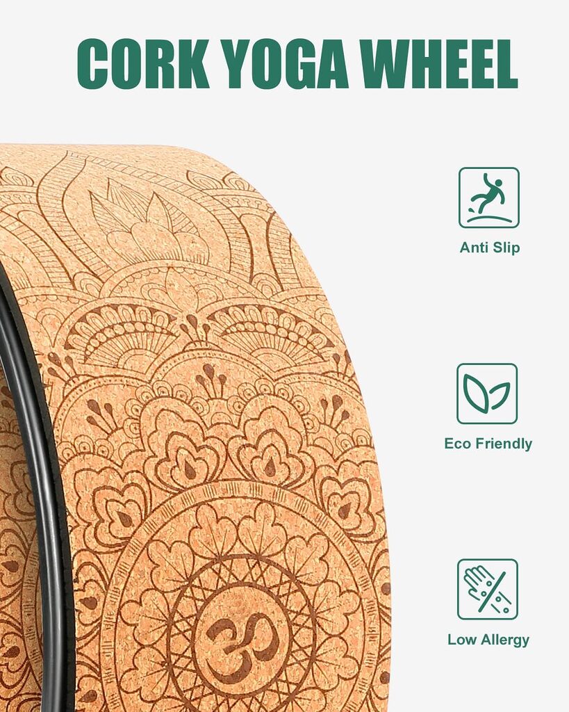 daspom yoga wheel cork review