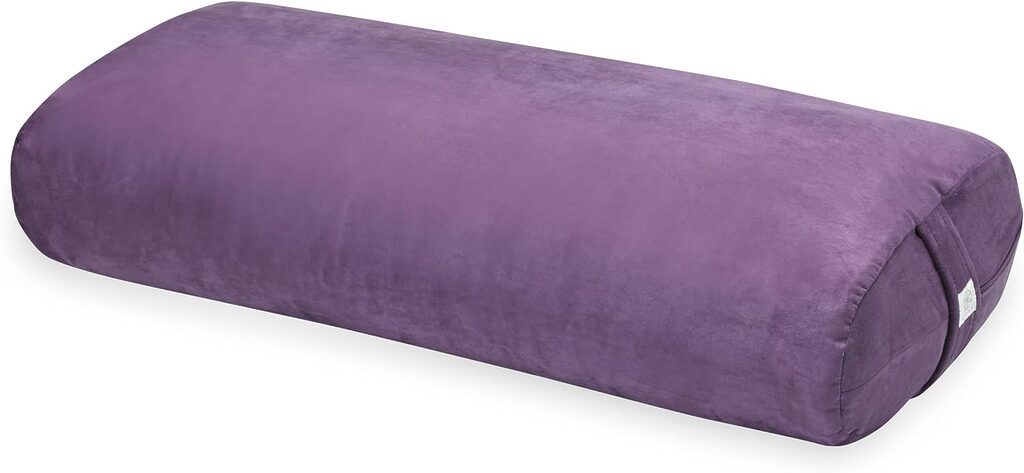 gaiam yoga bolster rectangular meditation pillow review
